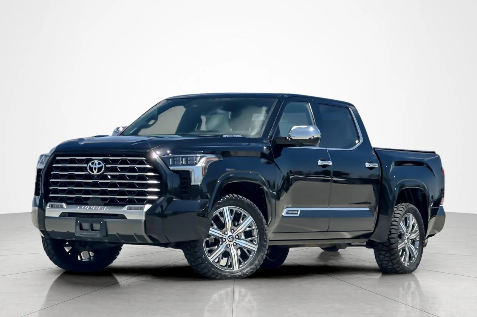 Used 2023 MIDNIGHT BLACK Toyota Capstone Hybrid image 1