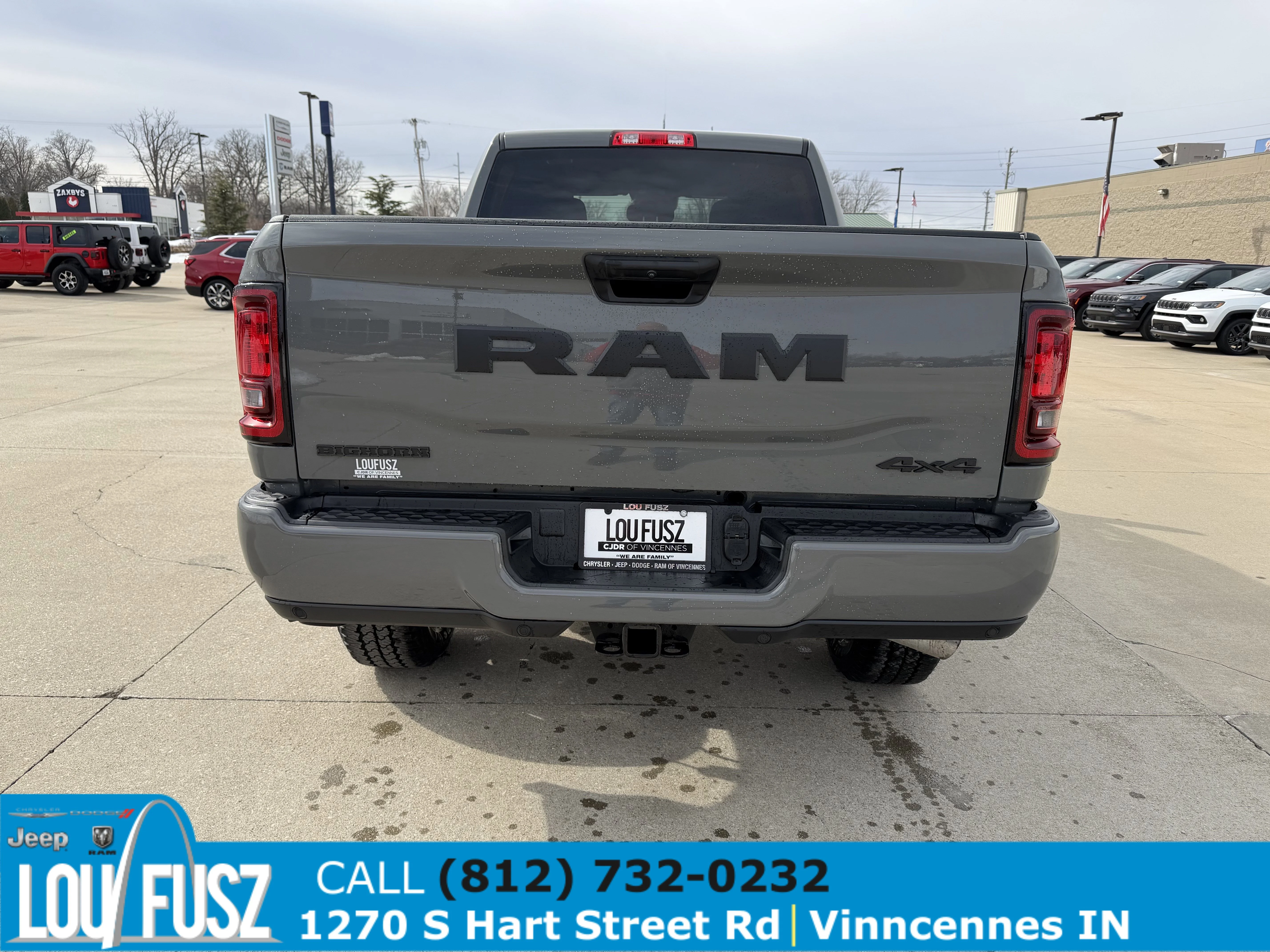 New 2026 Ceramic Gray Clear-Coat Exterior Paint RAM Big Horn image 6