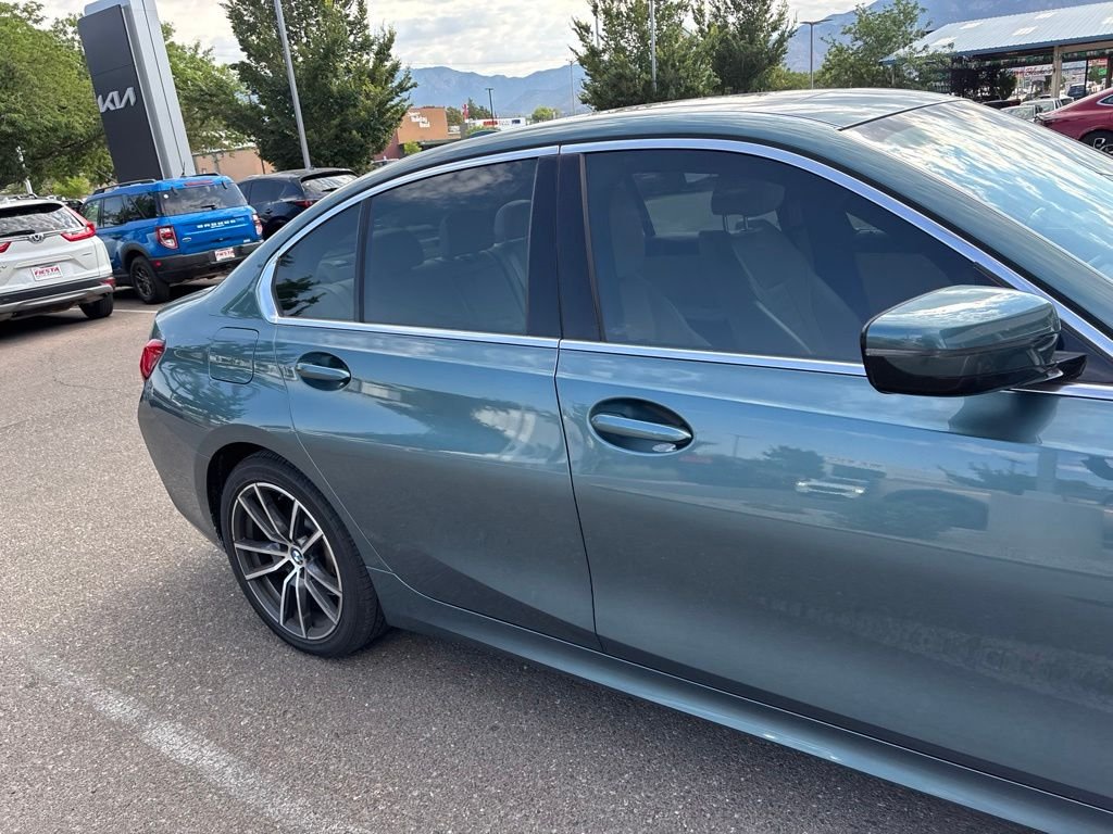 Used 2020 Blue BMW 330i xDrive image 13