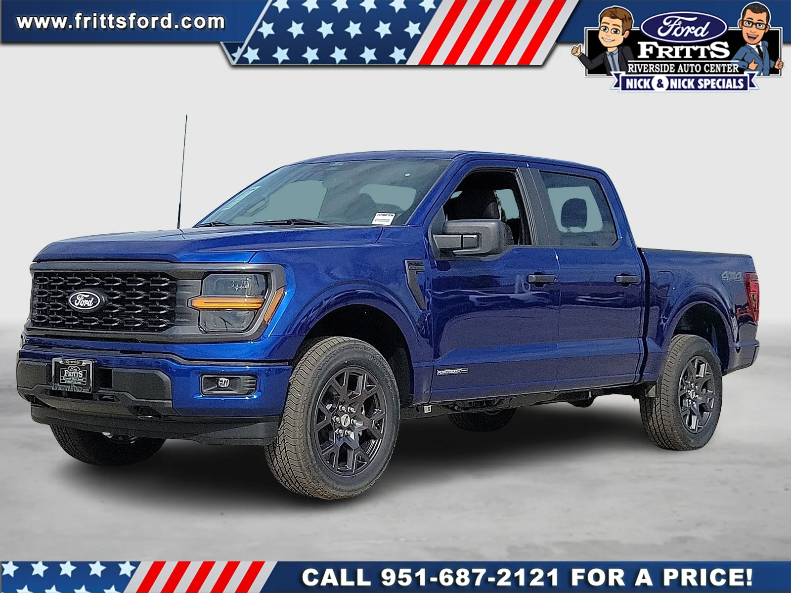 New 2026 Argon Blue Metallic Ford STX® image 1