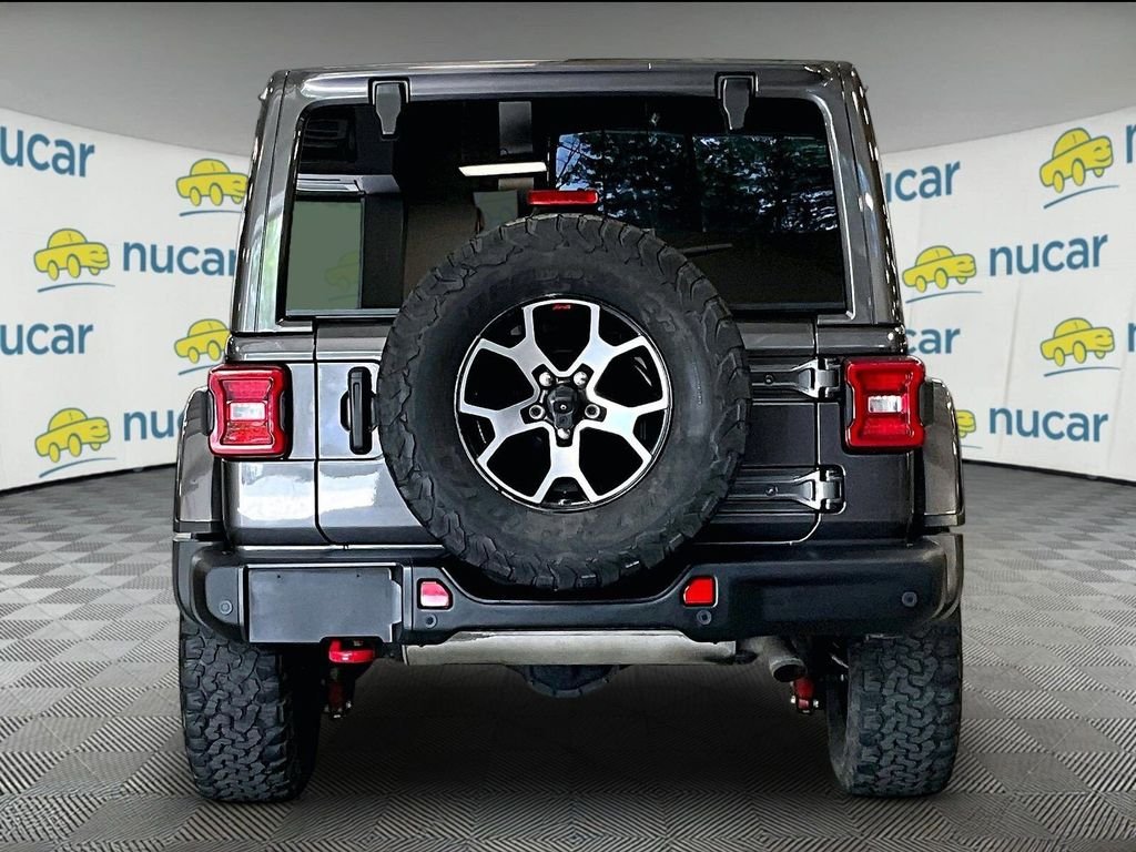 Used 2021 Gray Jeep Unlimited Rubicon image 5