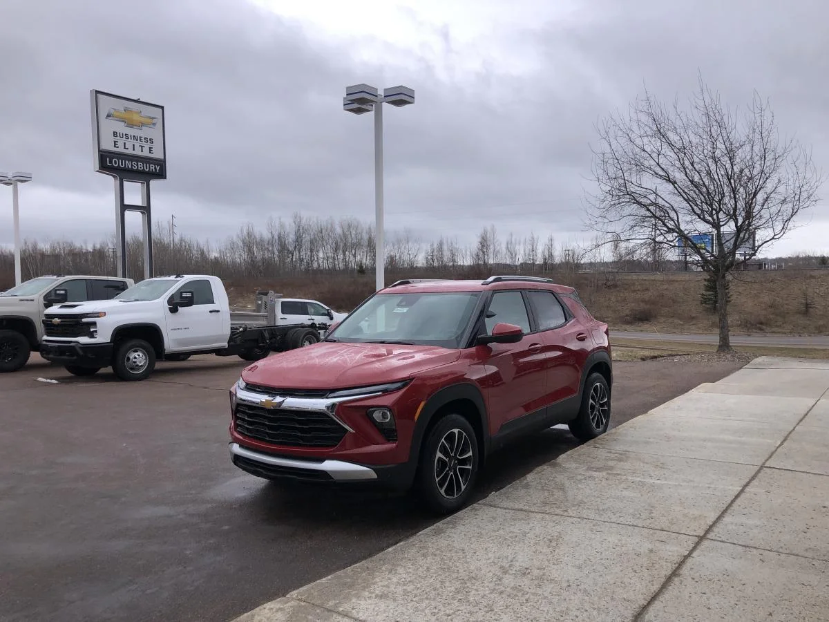New 2026 Red Chevrolet Awd 4dr Lt image 4