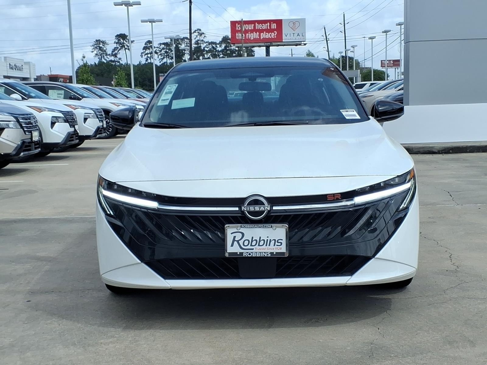 2026 Nissan Sentra SR White at Robbins Nissan