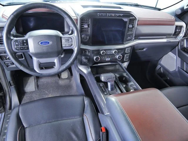Certified Used 2023 Black Ford Lariat image 4
