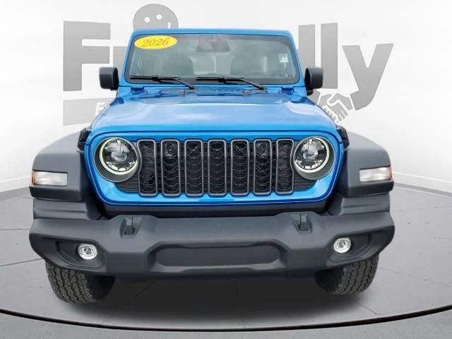 New 2026 Hydro Blue Pearl-Coat Exterior Paint Jeep Sport S image 8