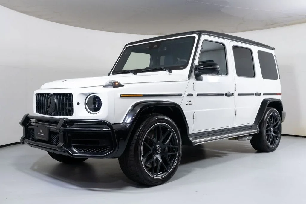 Used 2024 MANUFAKTUR Moonlight White Metallic Mercedes-Benz G 63 AMG® image 10