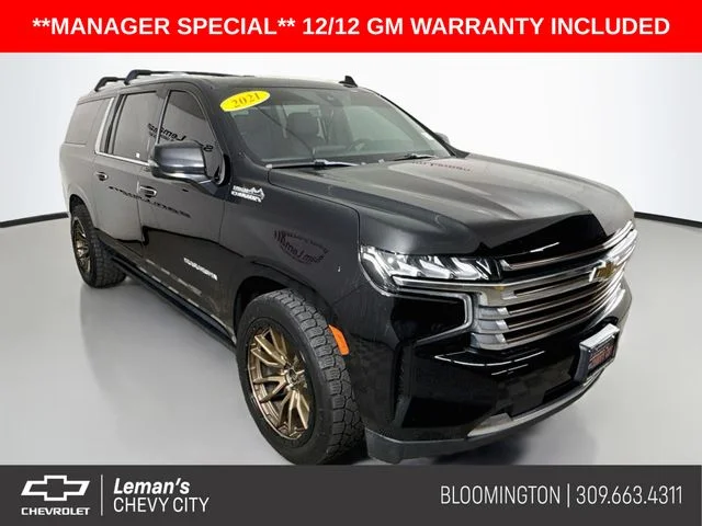 2021 Chevrolet Suburban High Country for sale at Leman's Chevy City