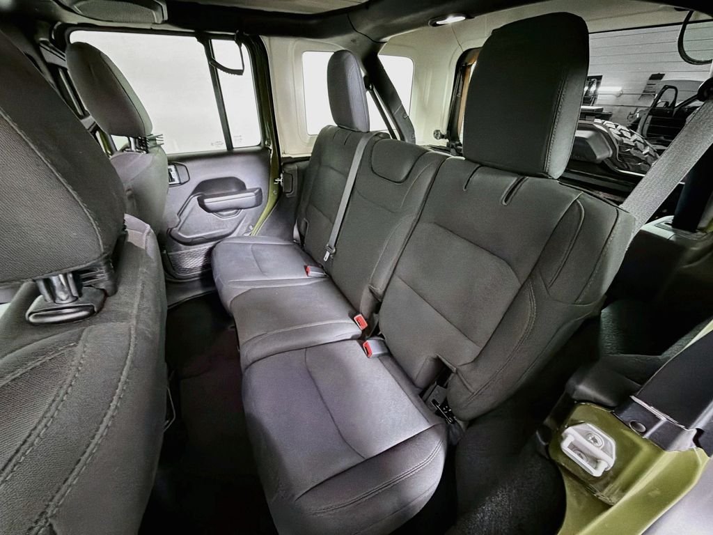 Used 2021 Green Jeep Unlimited Willys image 23