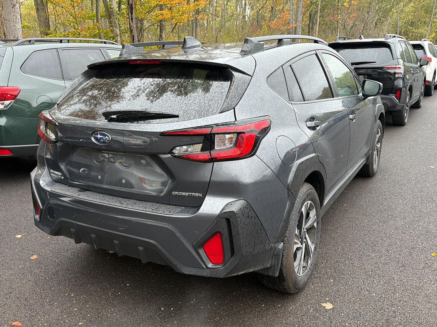 Used 2024 Magnetite Gray Metallic Subaru Premium image 12