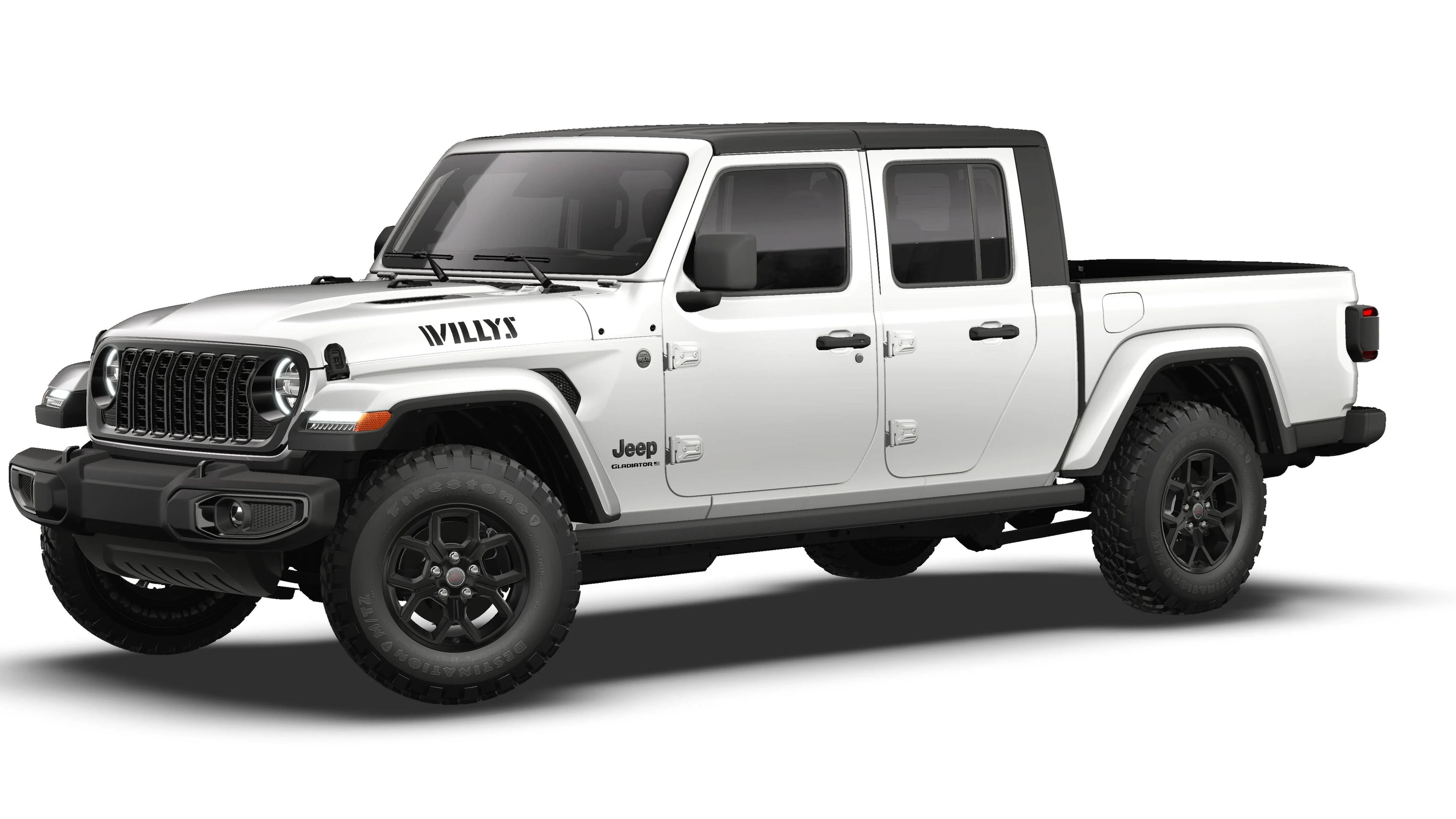 New 2026 Bright White Clear-Coat Exterior Paint Jeep Willys image 13