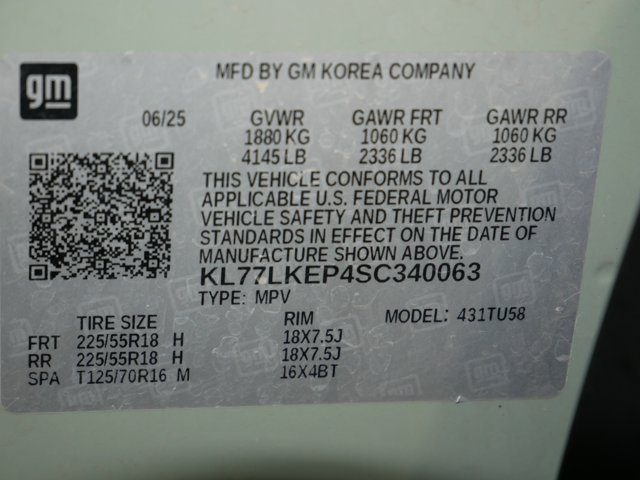 Used 2025 Cacti Green Chevrolet ACTIV w/ Driver Confidence Pkg image 32