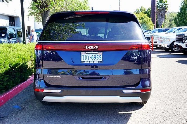 Used 2024 Blue Kia LX image 8