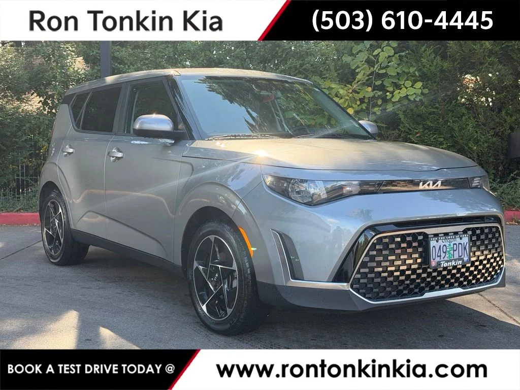 Used 2023 Steel Gray Kia EX image 1