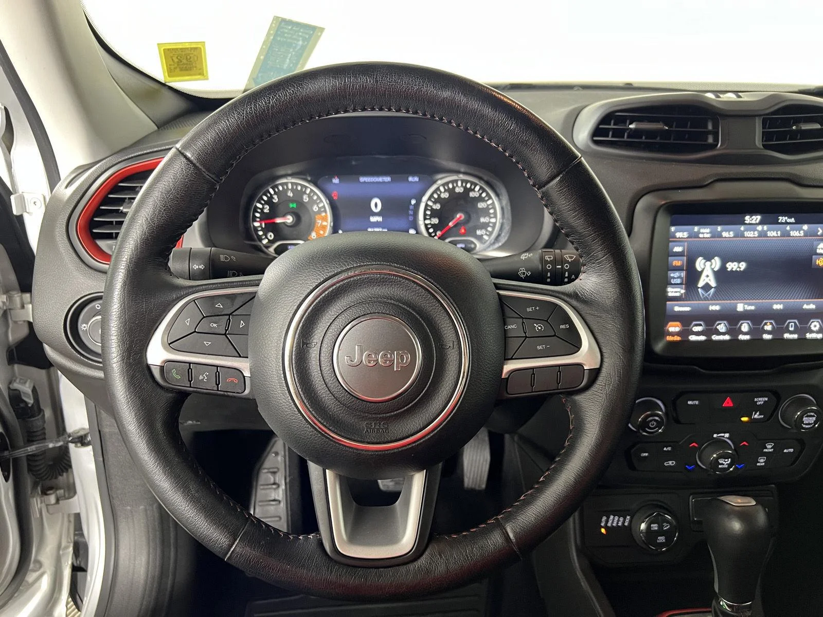 Used 2021 Glacier Metallic Clearcoat Jeep Trailhawk image 24