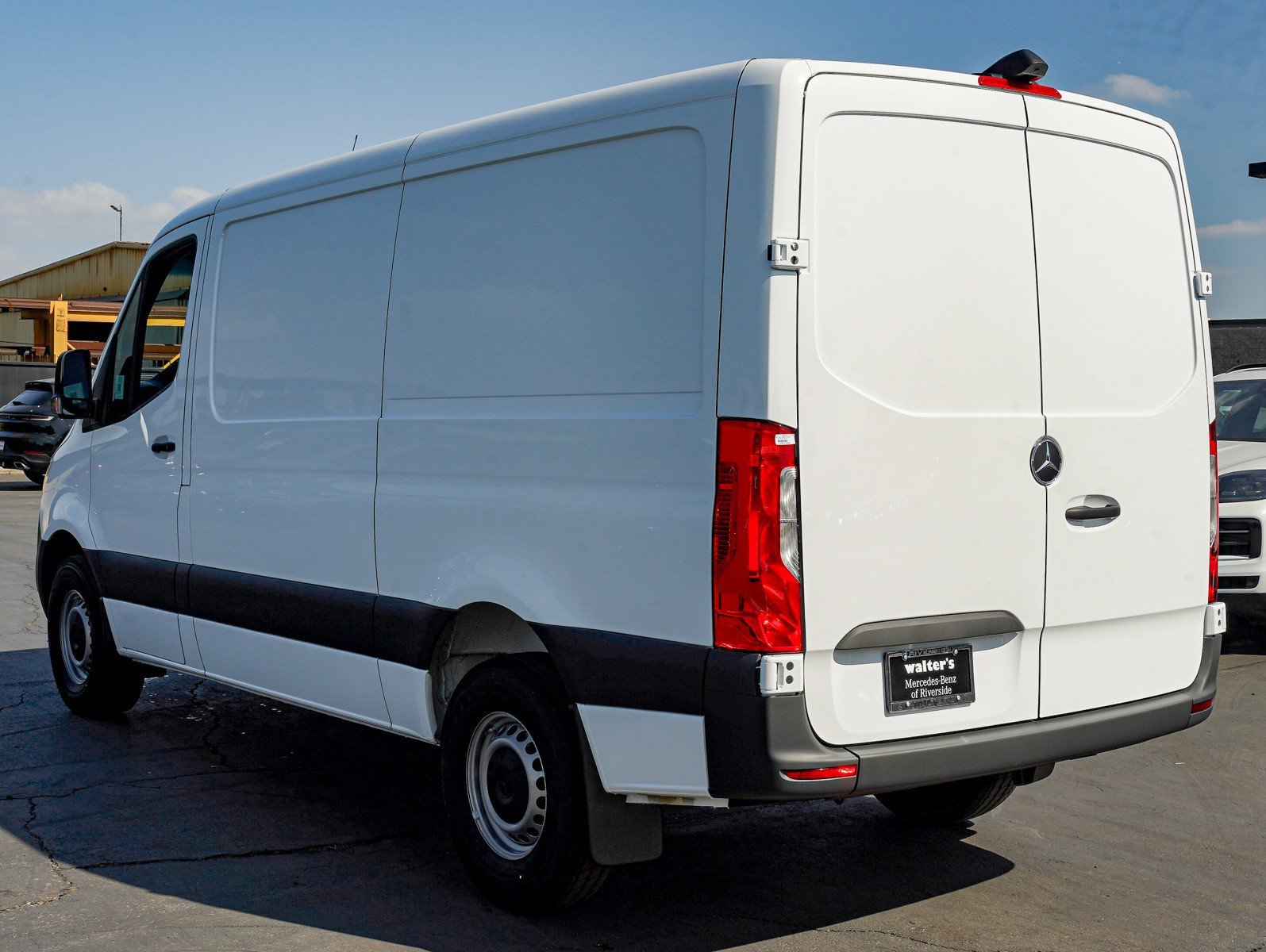 New 2026 Arctic White Mercedes-Benz 2500 Standard Roof I4 Diesel 144 Worker RWD image 4