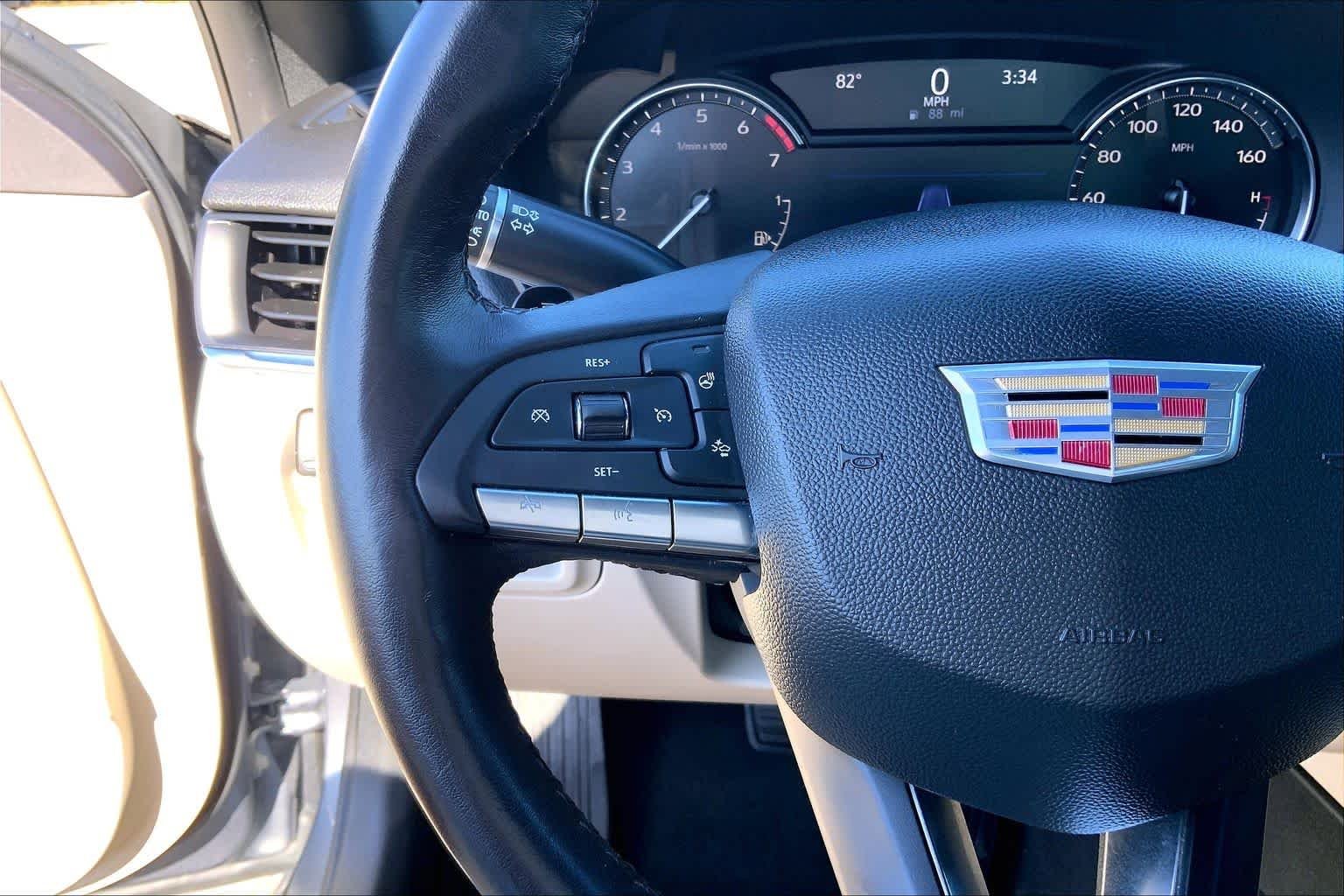 Used 2022 Satin Steel Metallic Cadillac Premium Luxury image 24