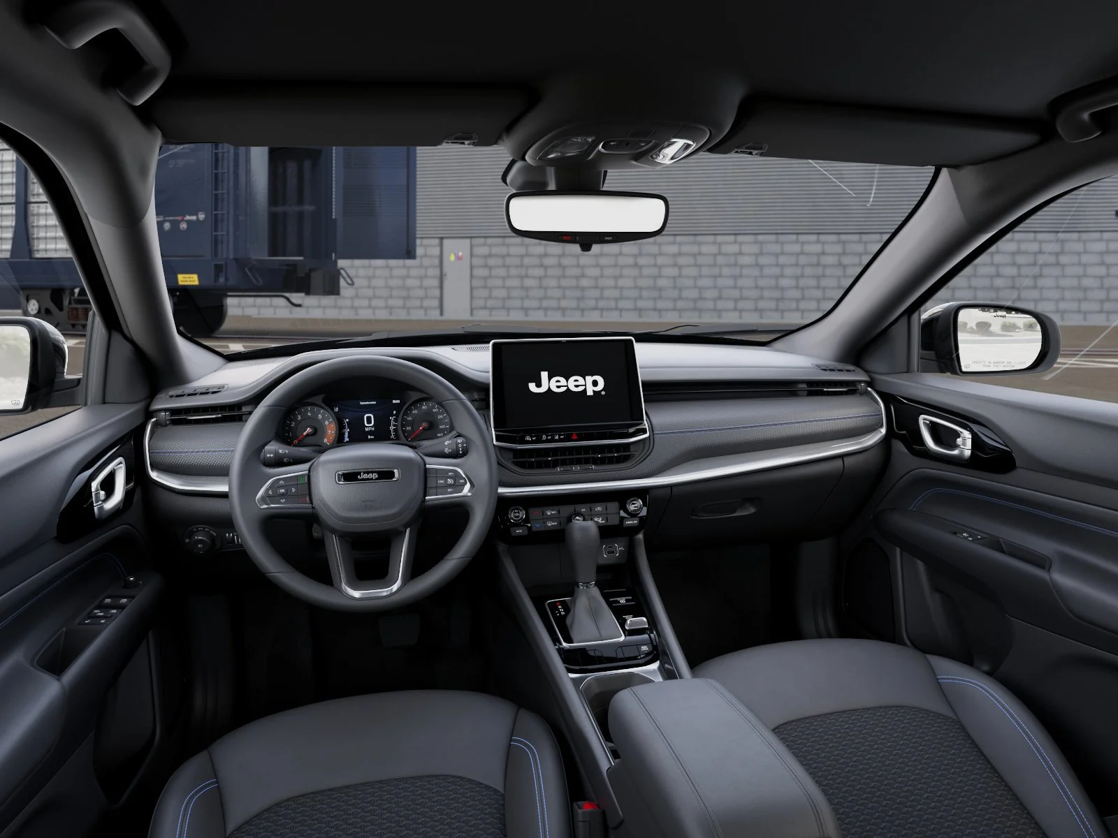 New 2026 Diamond Black Crystal Pearlcoat Jeep Latitude image 14