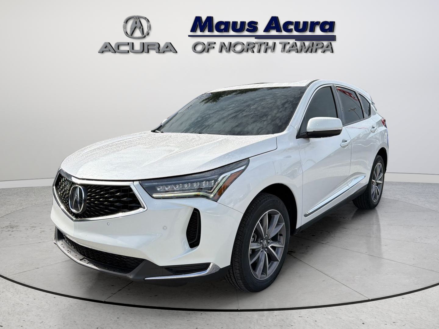 Used 2023 Platinum White Pearl Acura Technology Package image 8