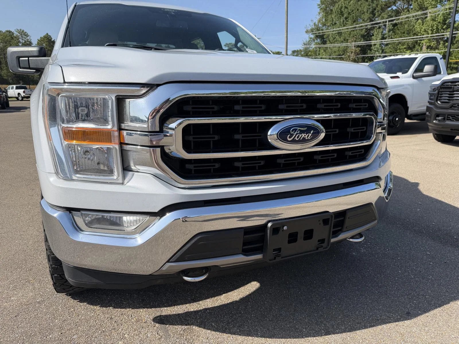 Used 2021 Space White Ford XLT image 23
