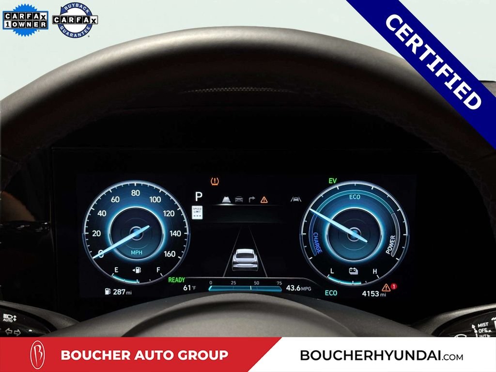 Certified Used 2025 Abyss Black Hyundai Limited image 12