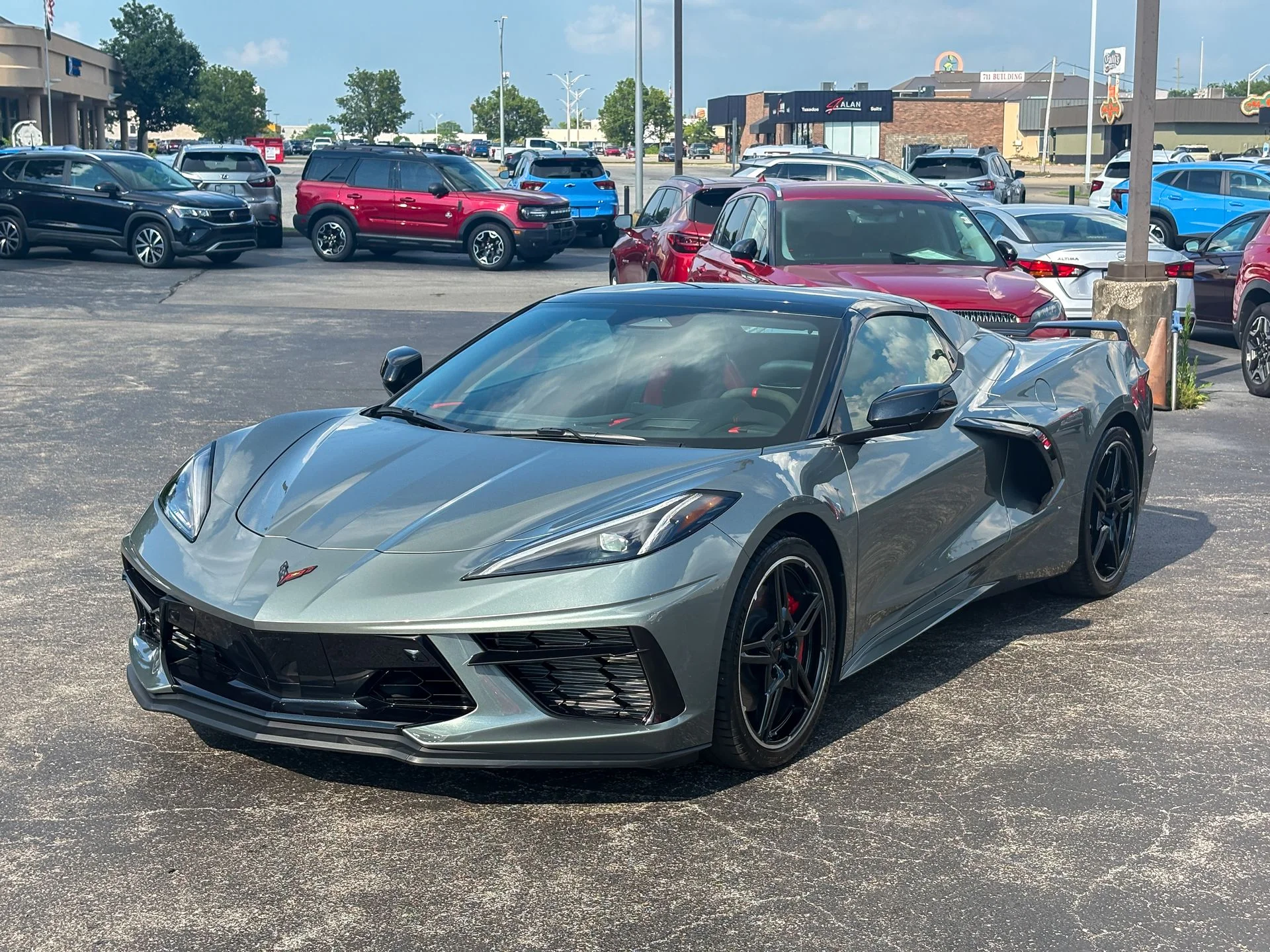 Used 2024 Gray Chevrolet Stingray image 7