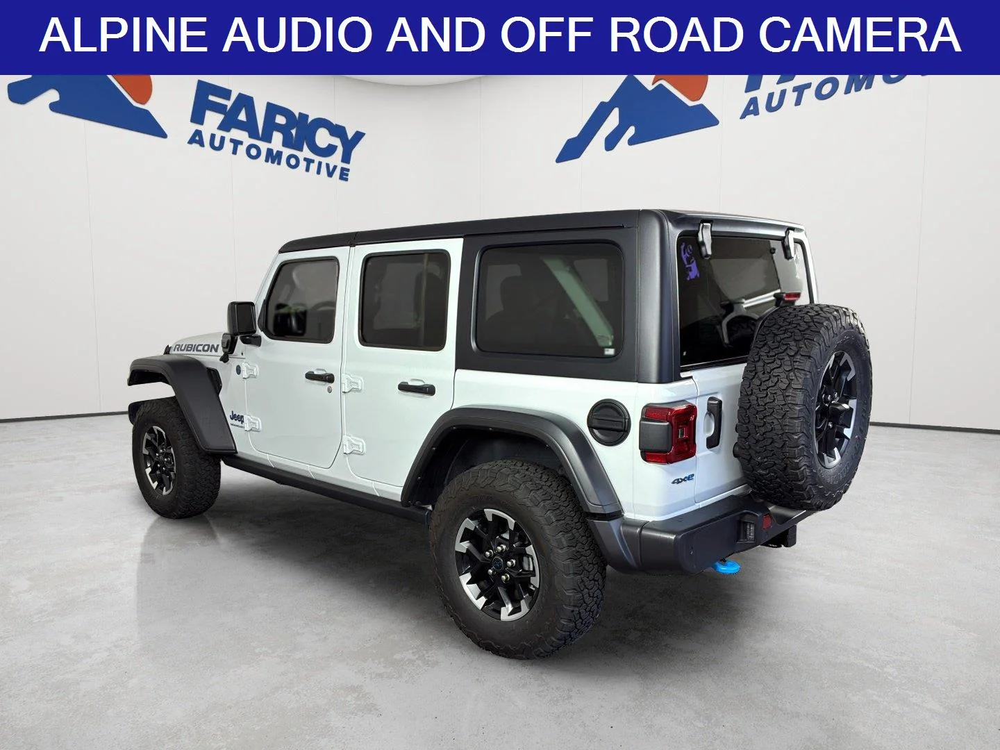 Used 2025 Bright White Clearcoat Jeep Rubicon image 6