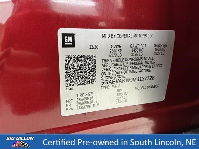 Certified Used 2021 Red Quartz Tintcoat Buick Essence image 14