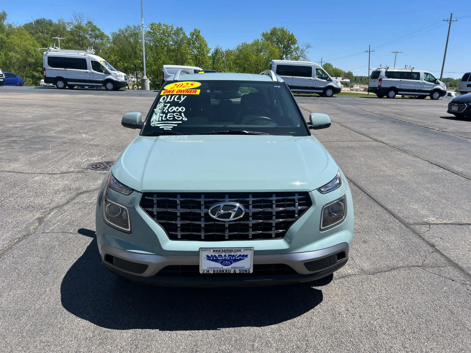 Used 2025 Mirage Green Hyundai SEL image 9