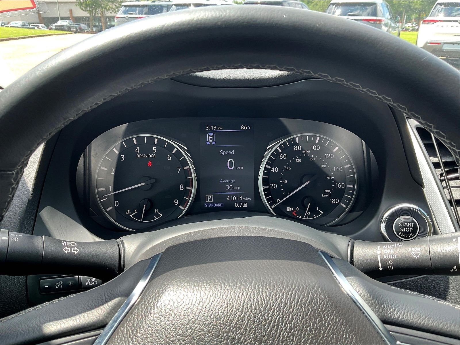 Used 2021 Black INFINITI 3.0t LUXE image 15