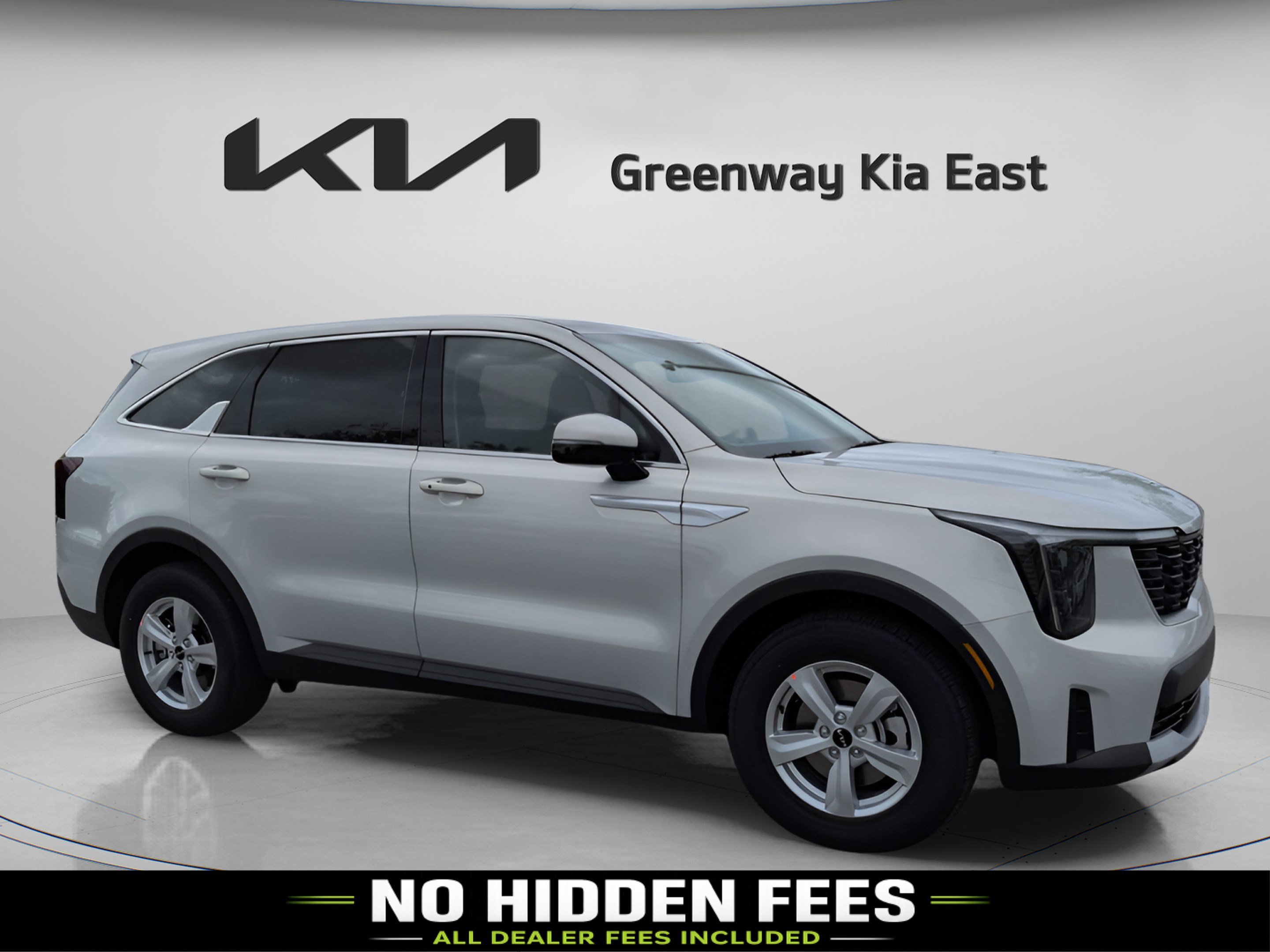 New 2026 Ivory Silver Kia LX image 1