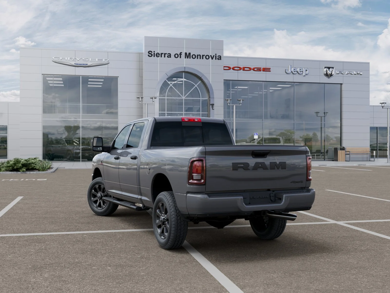 New 2026 Ceramic Gray Clear-Coat Exterior Paint RAM Tradesman image 29