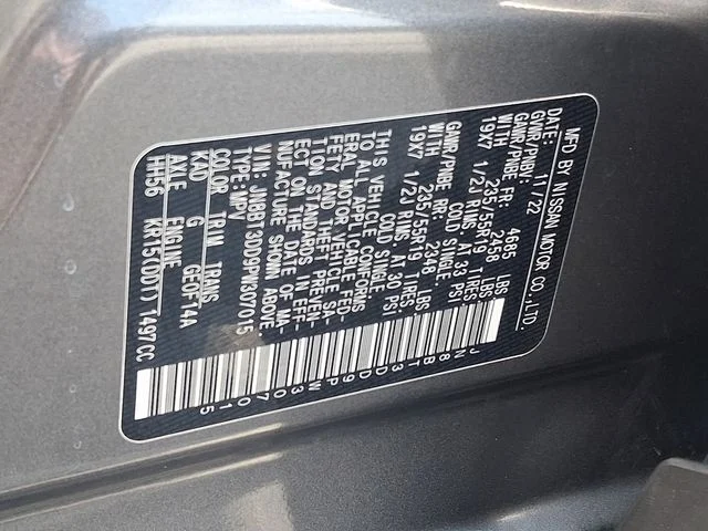 Used 2023 Gray Nissan Platinum image 29