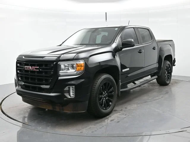Used 2022 ONYX BLACK GMC 2WD Elevation image 3