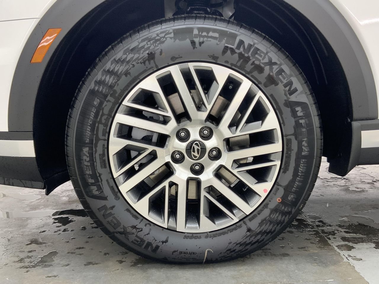 New 2026 Creamy White Pearl Hyundai SEL AWD image 5