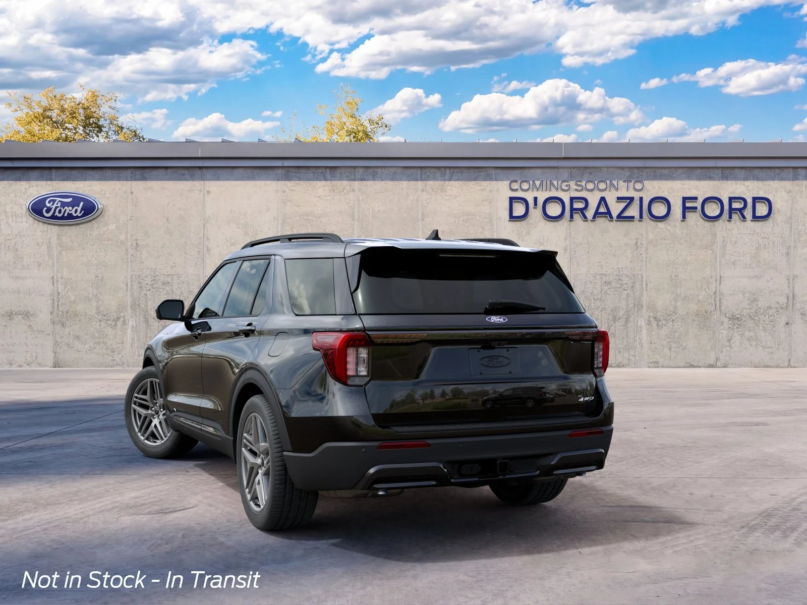 New 2027 Agate Black Metallic Ford ST-Line image 3