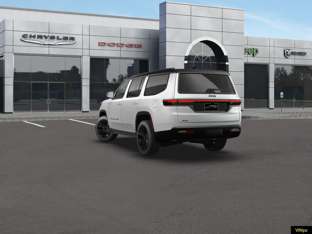 New 2026 Bright White Clear-Coat Exterior Paint Jeep Summit image 4