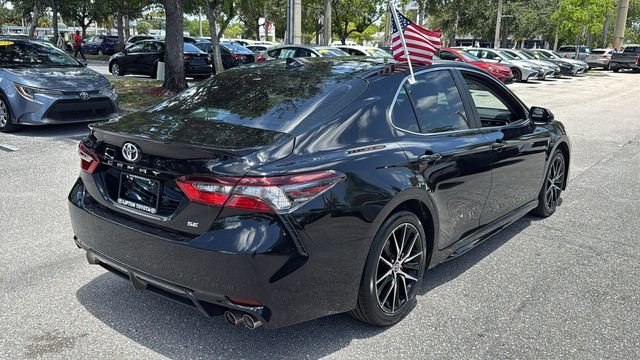 Used 2024 Midnight Black Metallic Toyota SE image 9