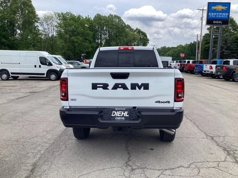 New 2026 Bright White Clear-Coat Exterior Paint RAM Tradesman image 6