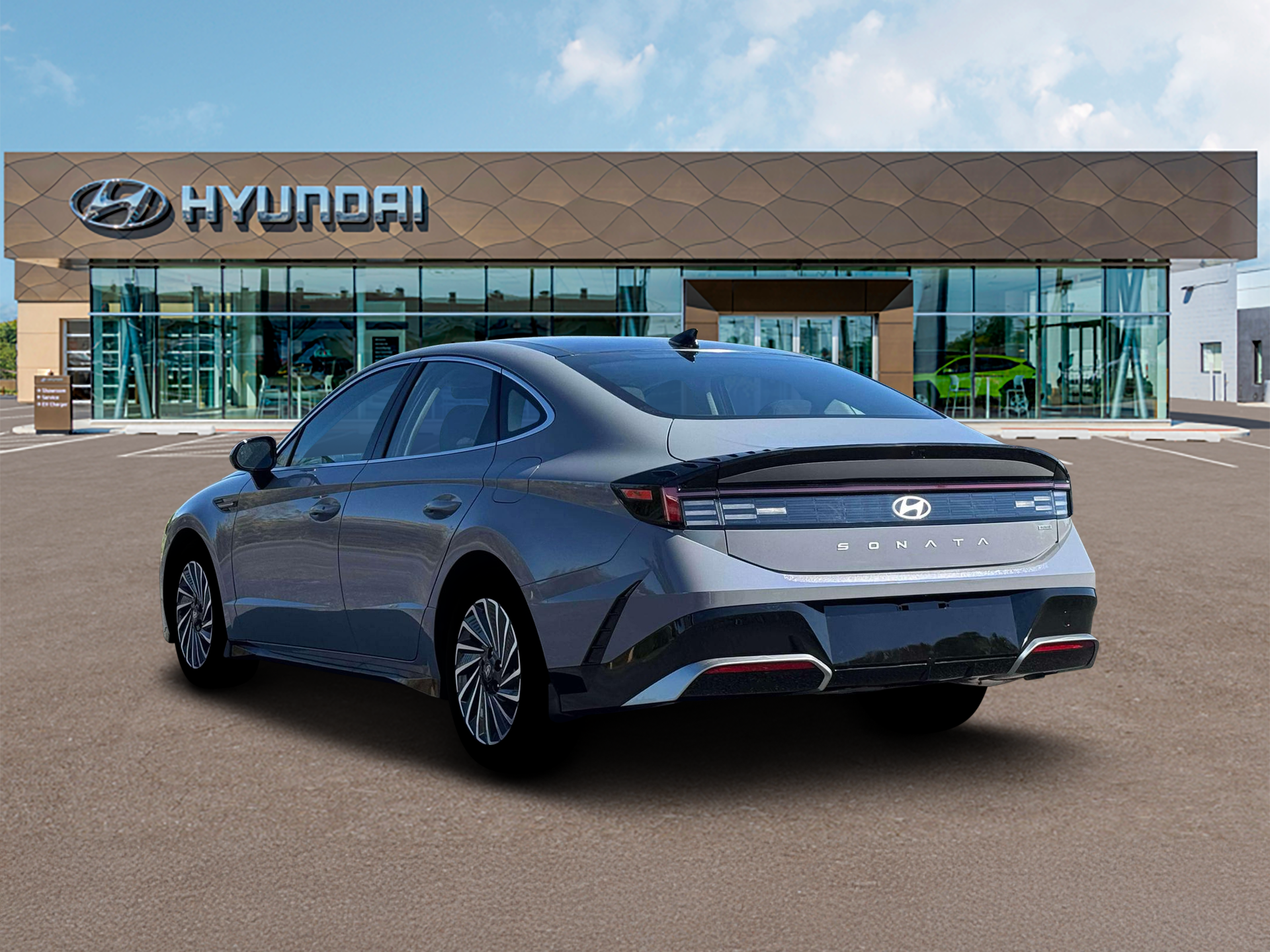 New 2026 Blue Hyundai SEL image 5