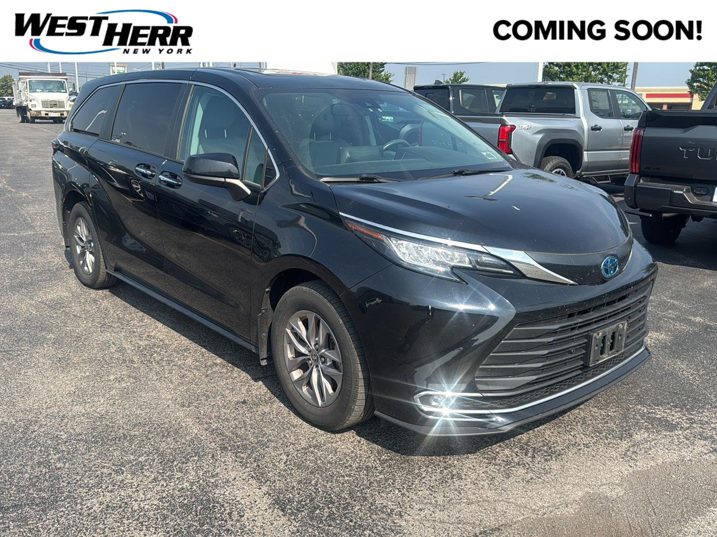 Used 2023 Midnight Black Metallic Toyota XLE image 1