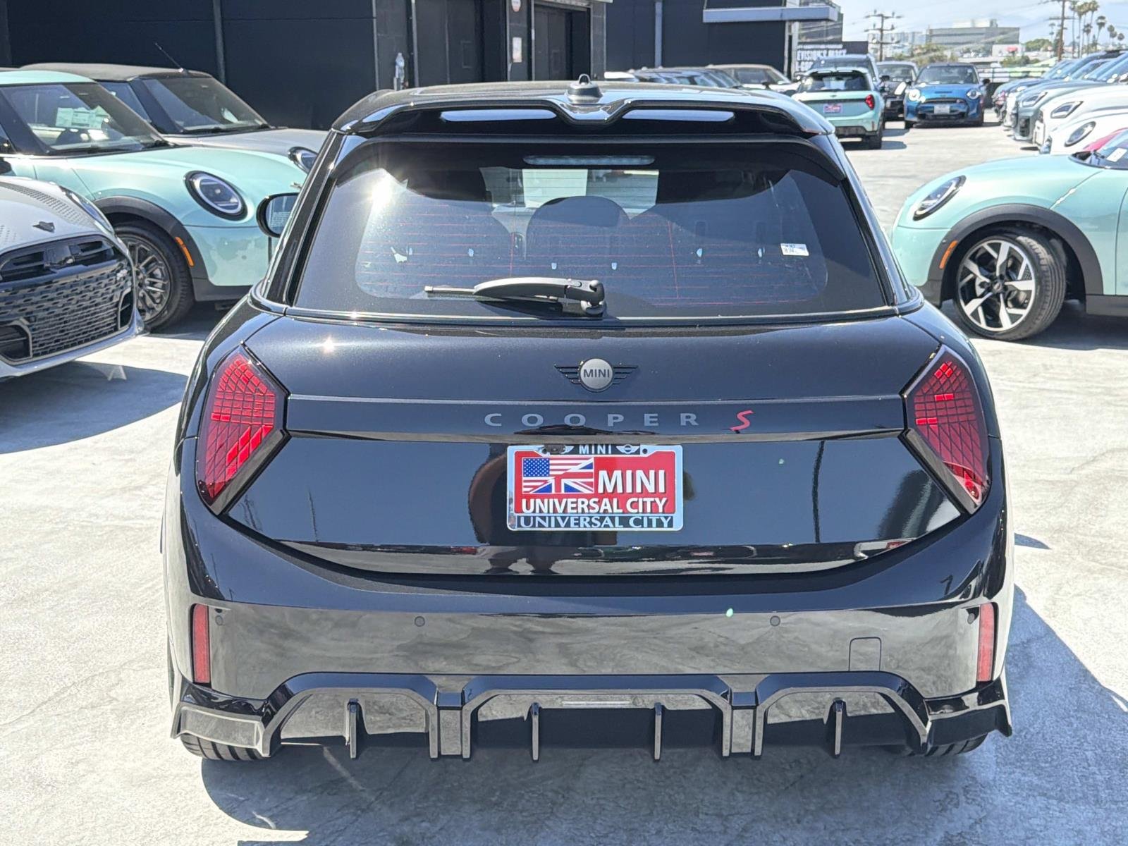 New 2026 0C4R Midnight Black II Metallic MINI Iconic image 5