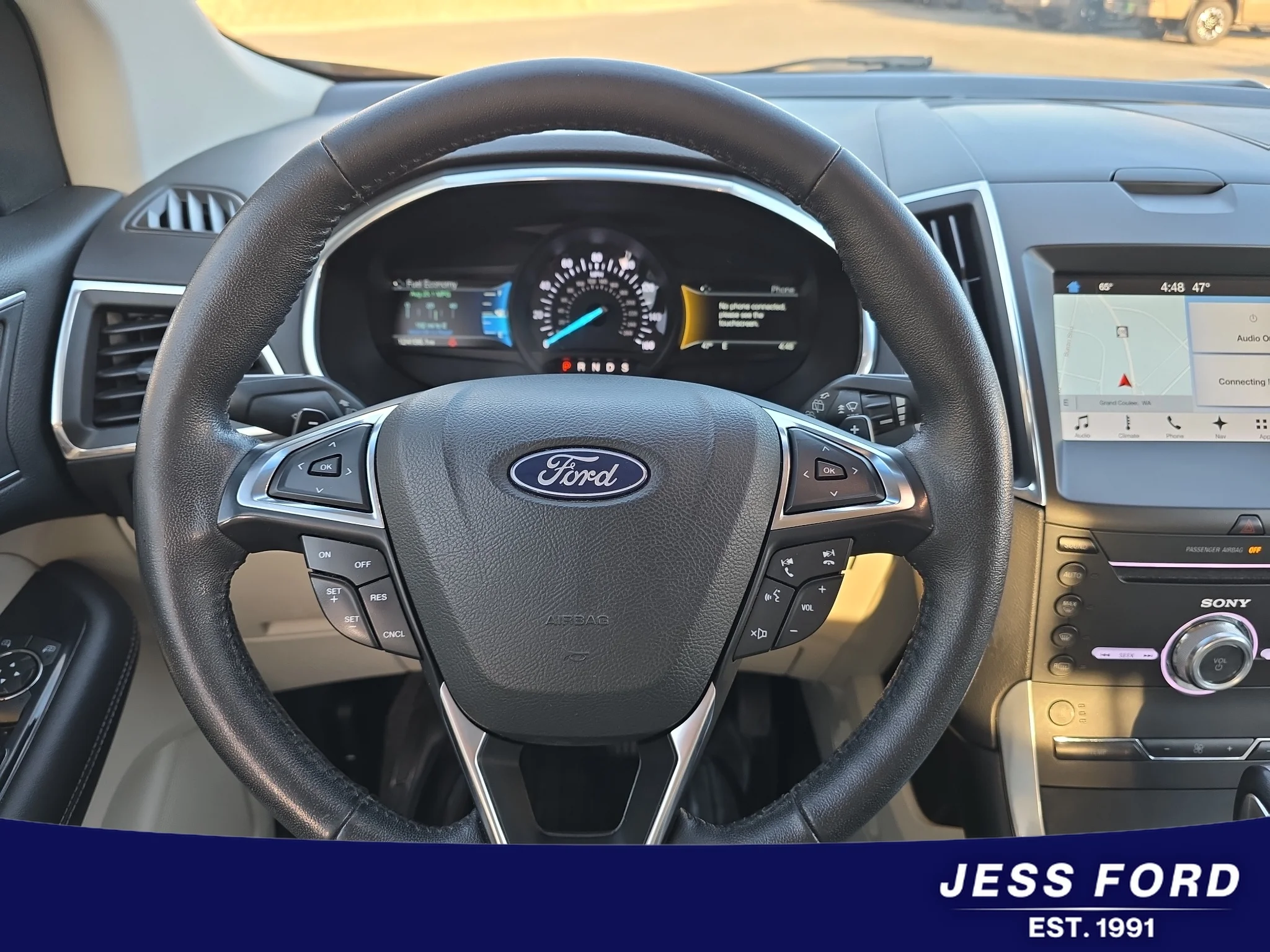 Used 2018 Shadow Black Ford Titanium image 17