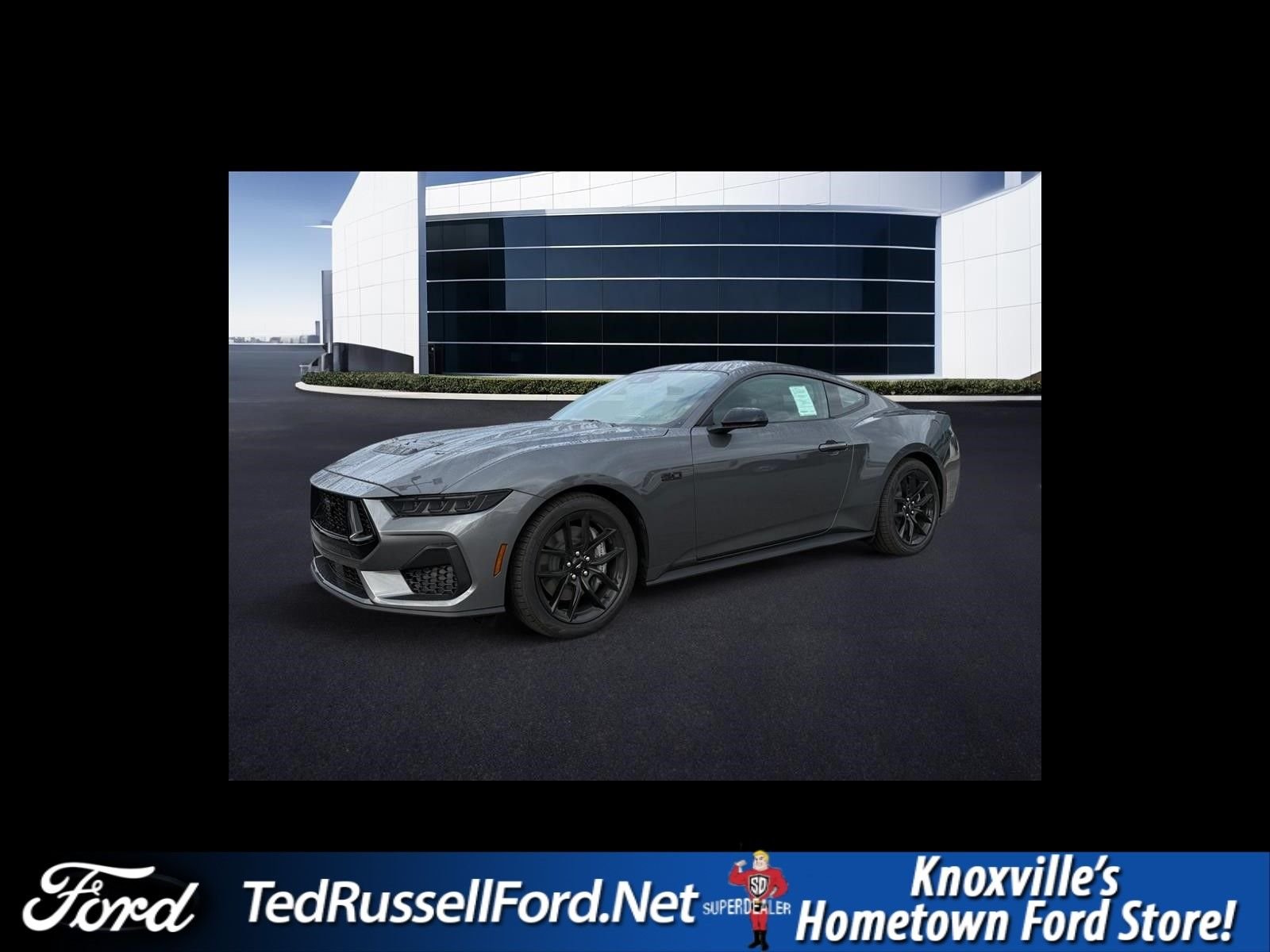 New 2026 Carbonized Gray Metallic Ford GT Fastback image 1