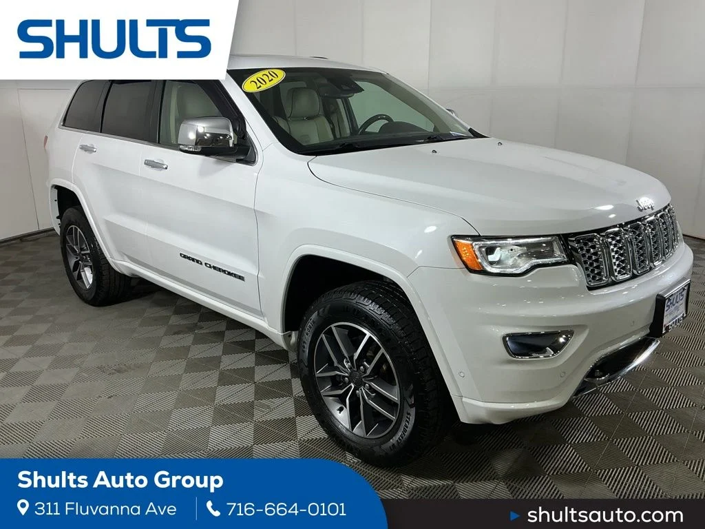 Certified Used 2020 White Jeep Overland image 1