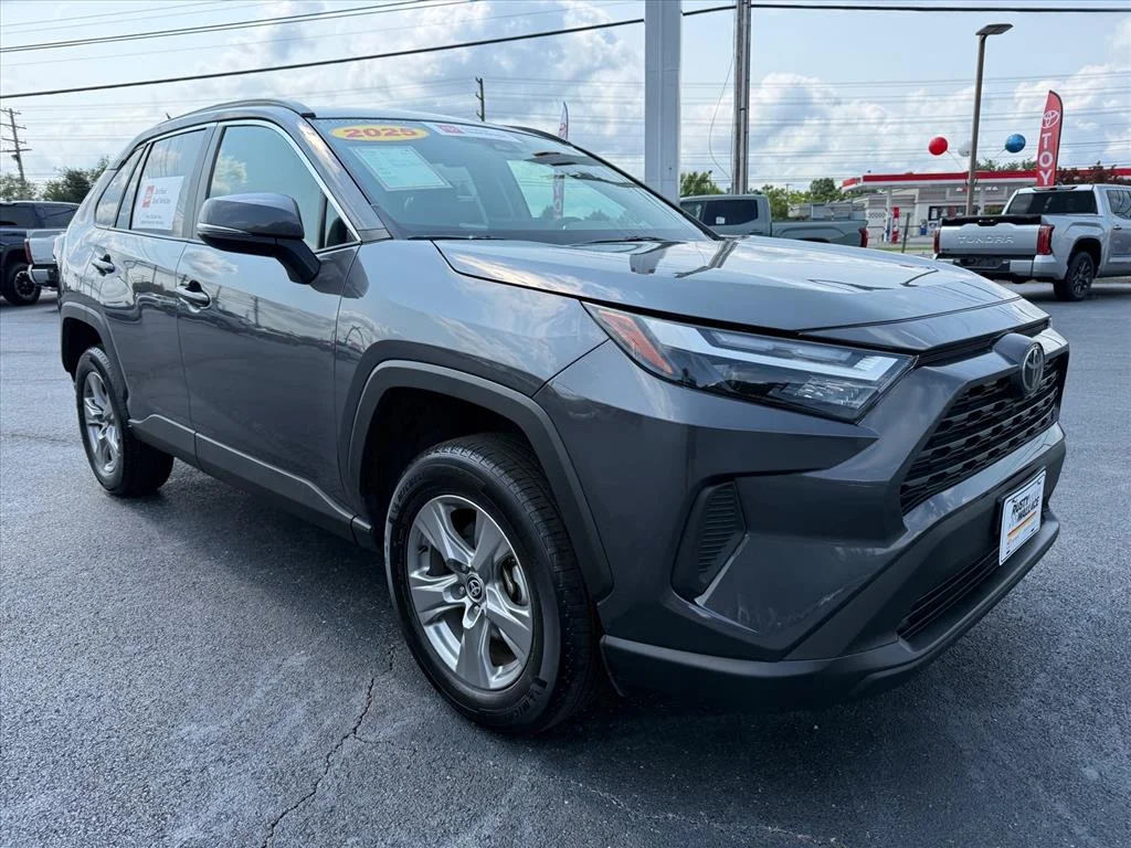 Certified Used 2025 Magnetic Gray Metallic Toyota XLE image 2