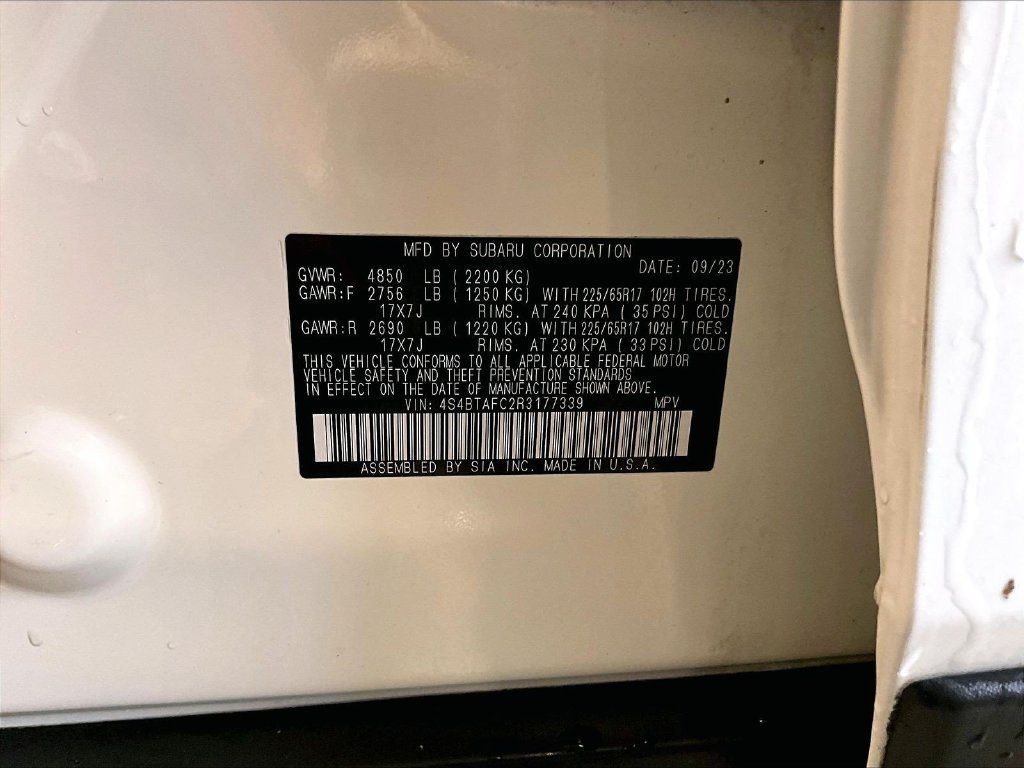 Used 2024 White Subaru Premium image 37