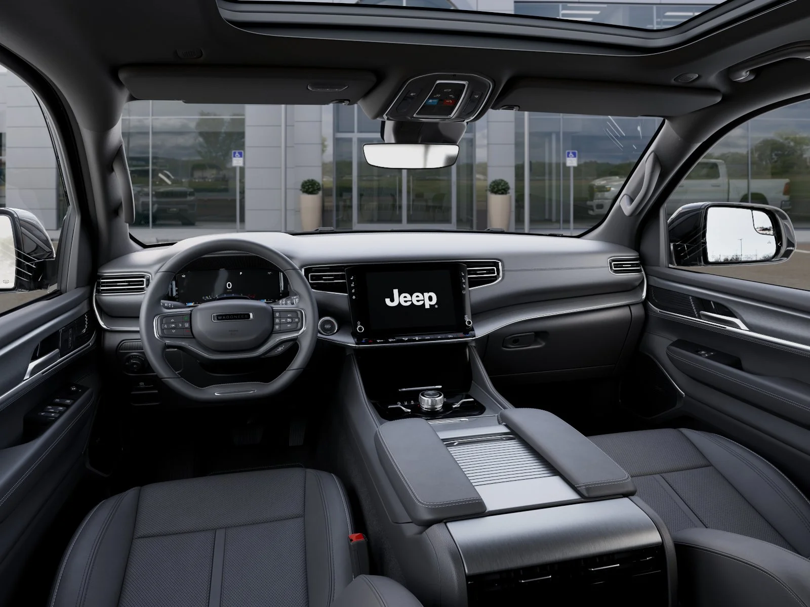 New 2025 Diamond Black Crystal Pearl-Coat Exterior Paint Jeep Series III image 41