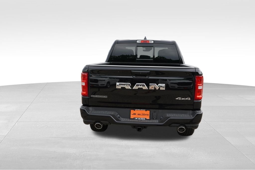 New 2026 Diamond Black Crystal Pearlcoat RAM Big Horn image 5