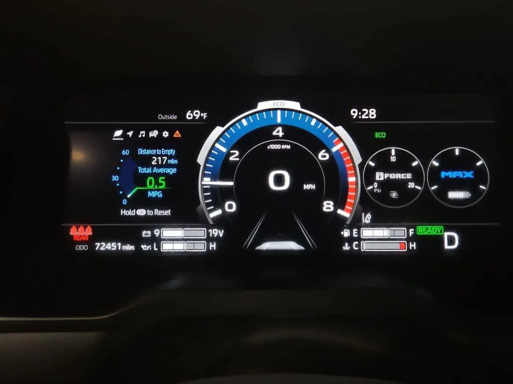 Used 2023 Magnetic Gray Metallic Toyota 1794 Edition Hybrid image 21