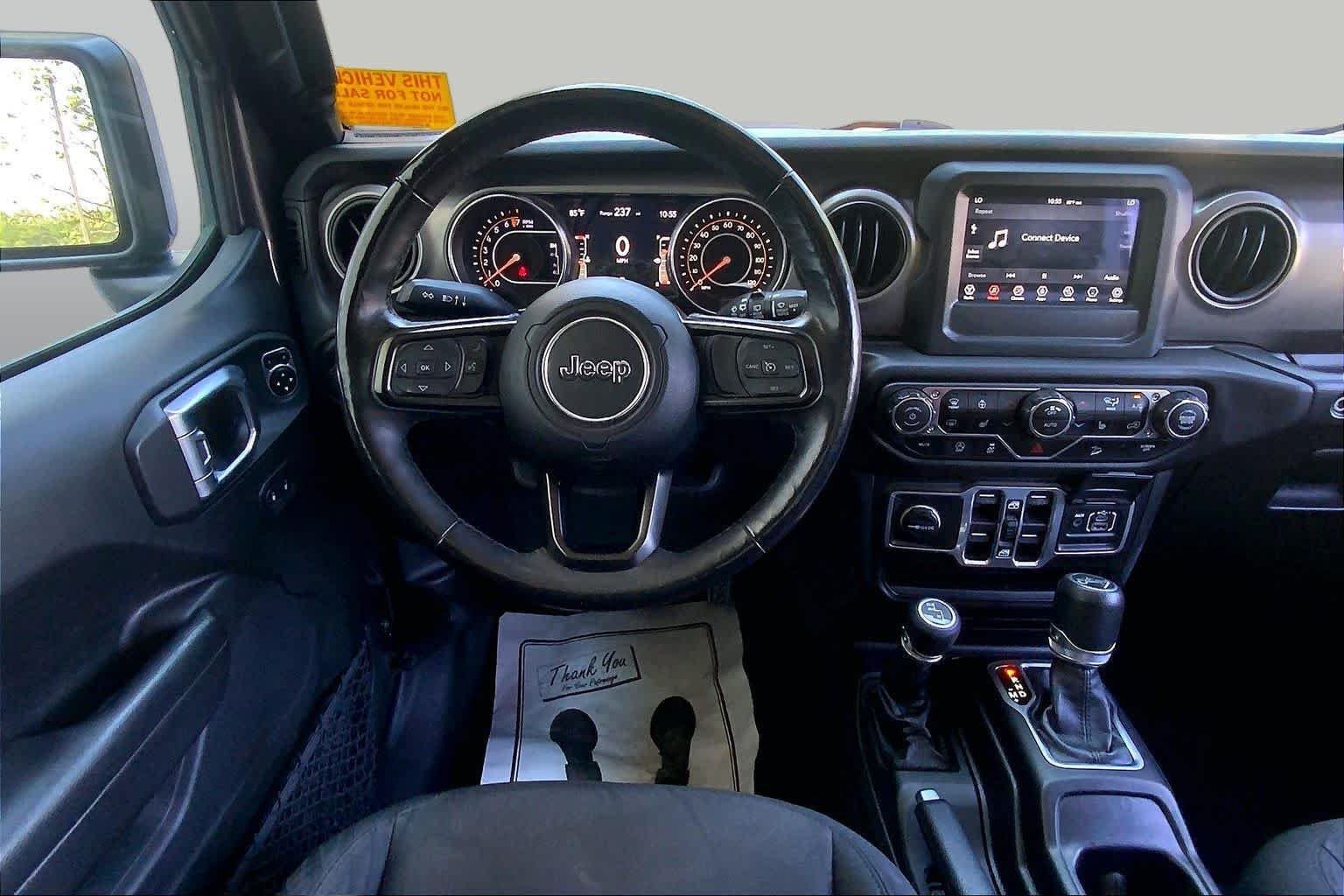 Used 2018 Granite Crystal Metallic Clearcoat Jeep Sport S image 6
